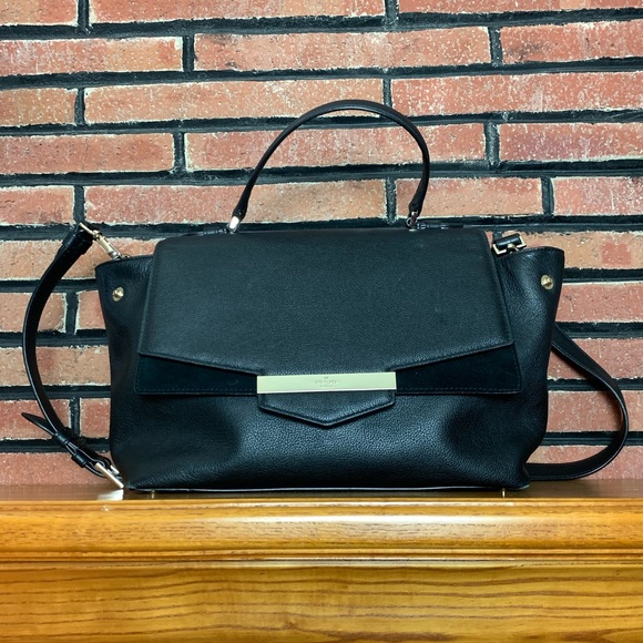 kate spade Handbags - Kate Spade Black Leather Shoulder Bag